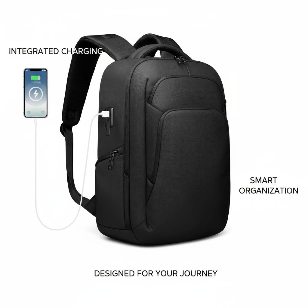 INTEGRATED CHARGING

SMART ORGANIZATION

DESIGNED FOR YOUR JOURNEY