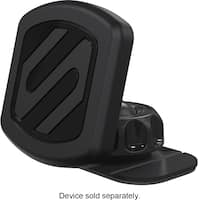 Scosche - Dash Mount for Most GPS Devices - Black - Front_Standard