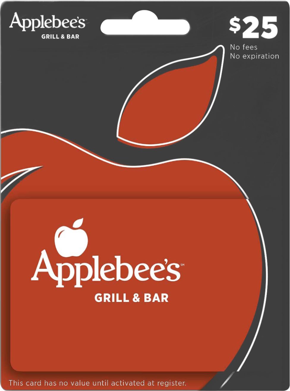 Customer Reviews Applebee's 25 Gift Card APPLEBEES 25 Best Buy