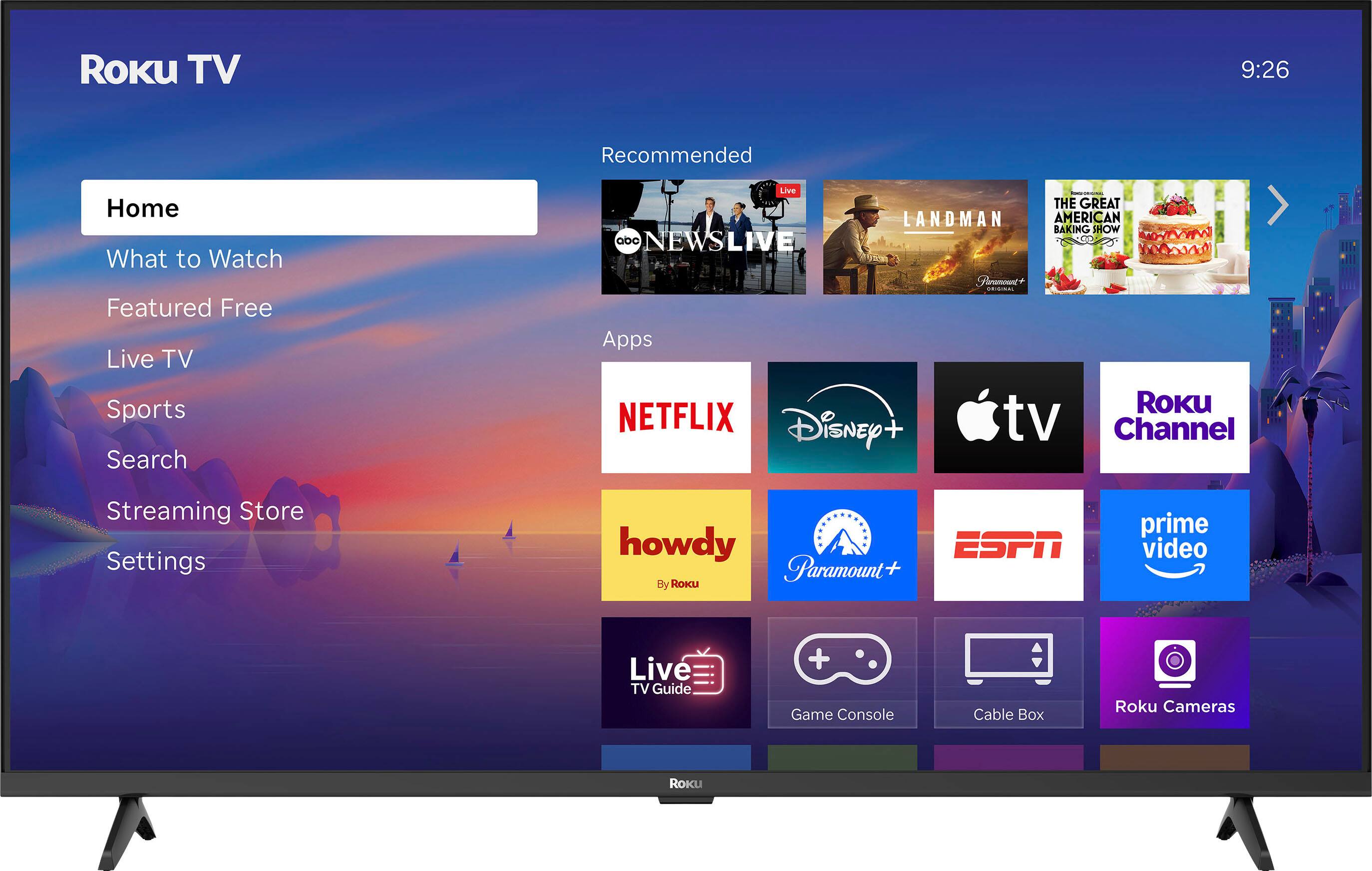 Roku 50" Class 4K HDR LED Smart RokuTV (2025) feature detail