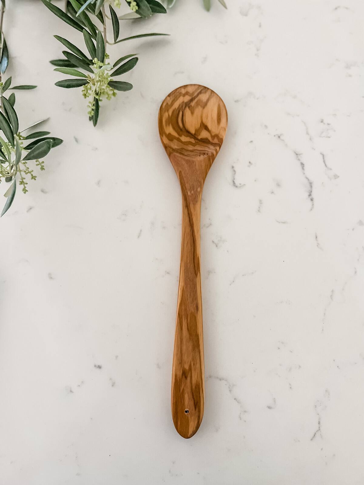 Alt View 1. Kuchenprofi - Cilio Toscana Olivewood Cooking Spoon, 11.8-Inch - Brown.