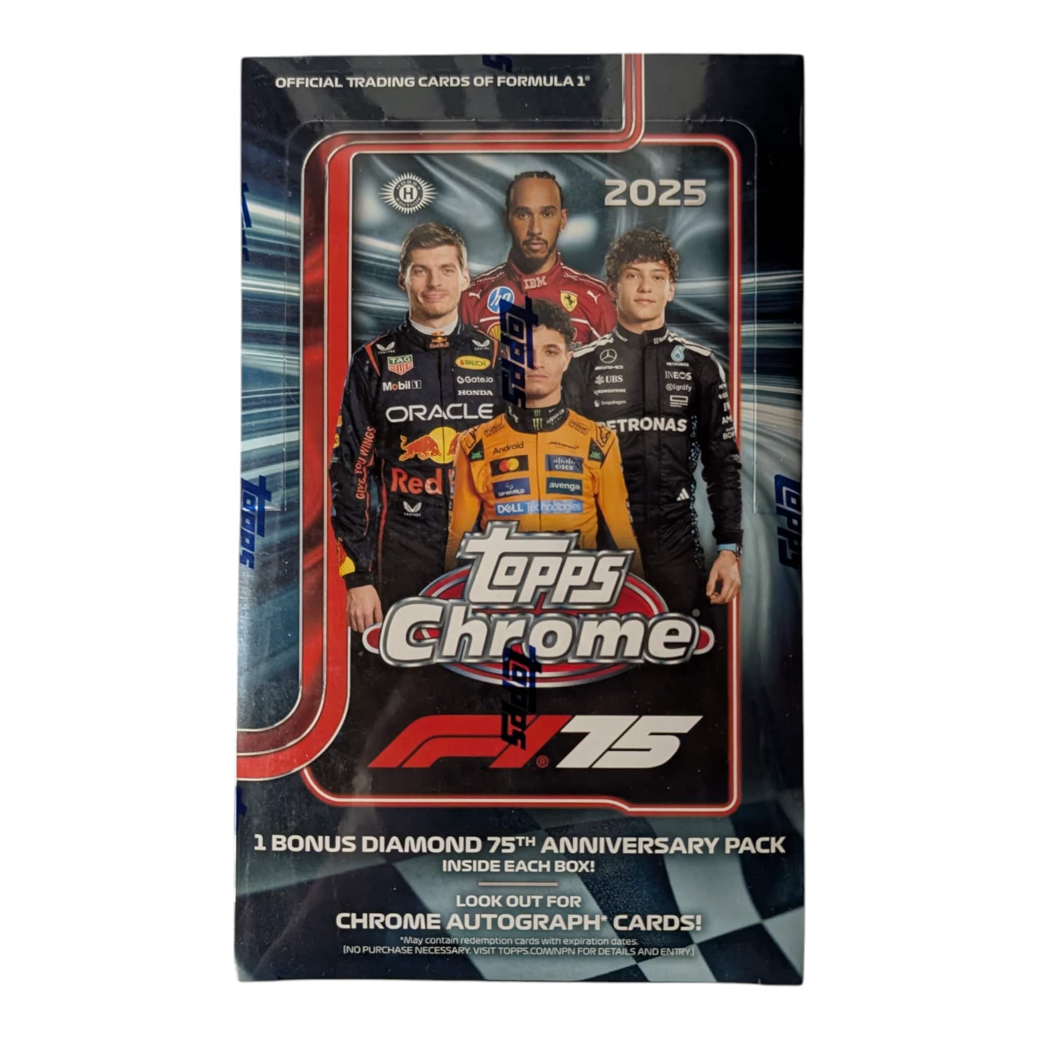 2025 Topps Chrome Formula 1 Hobby Box