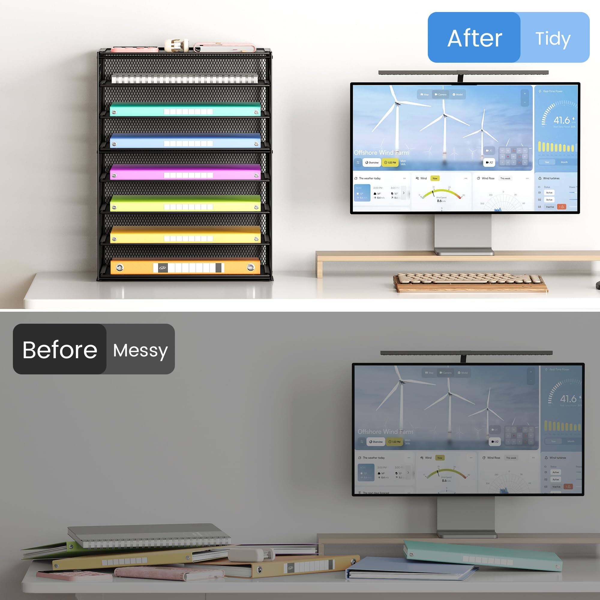 After Tidy  
Before Messy  
Offshore Wind Farm  
41.6