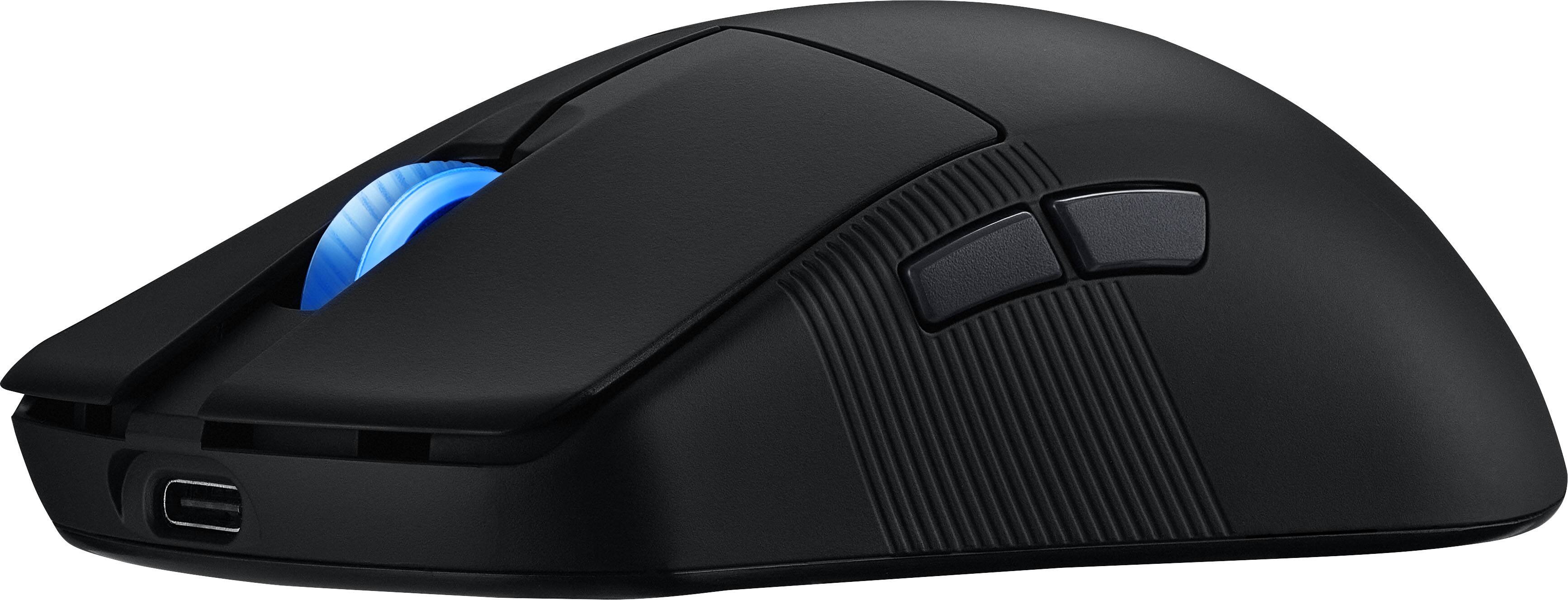 Alt View 11. ASUS - ROG Harpe Ace Mini Ultralight Wireless Optical Gaming Mouse with SpeedNova Wireless Technology - Black.