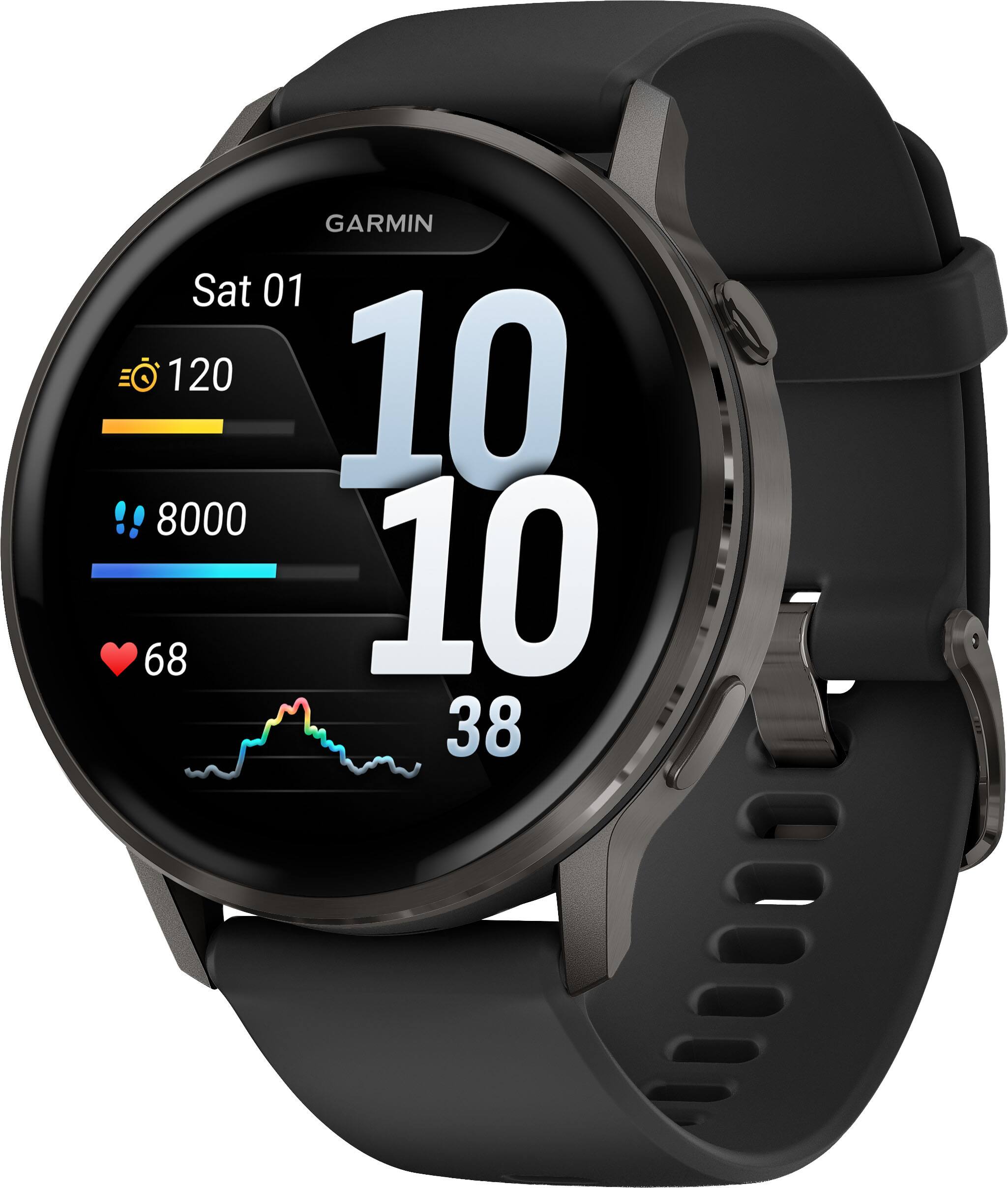 Garmin Venu 4 GPS Smartwatch 45mm - Slate