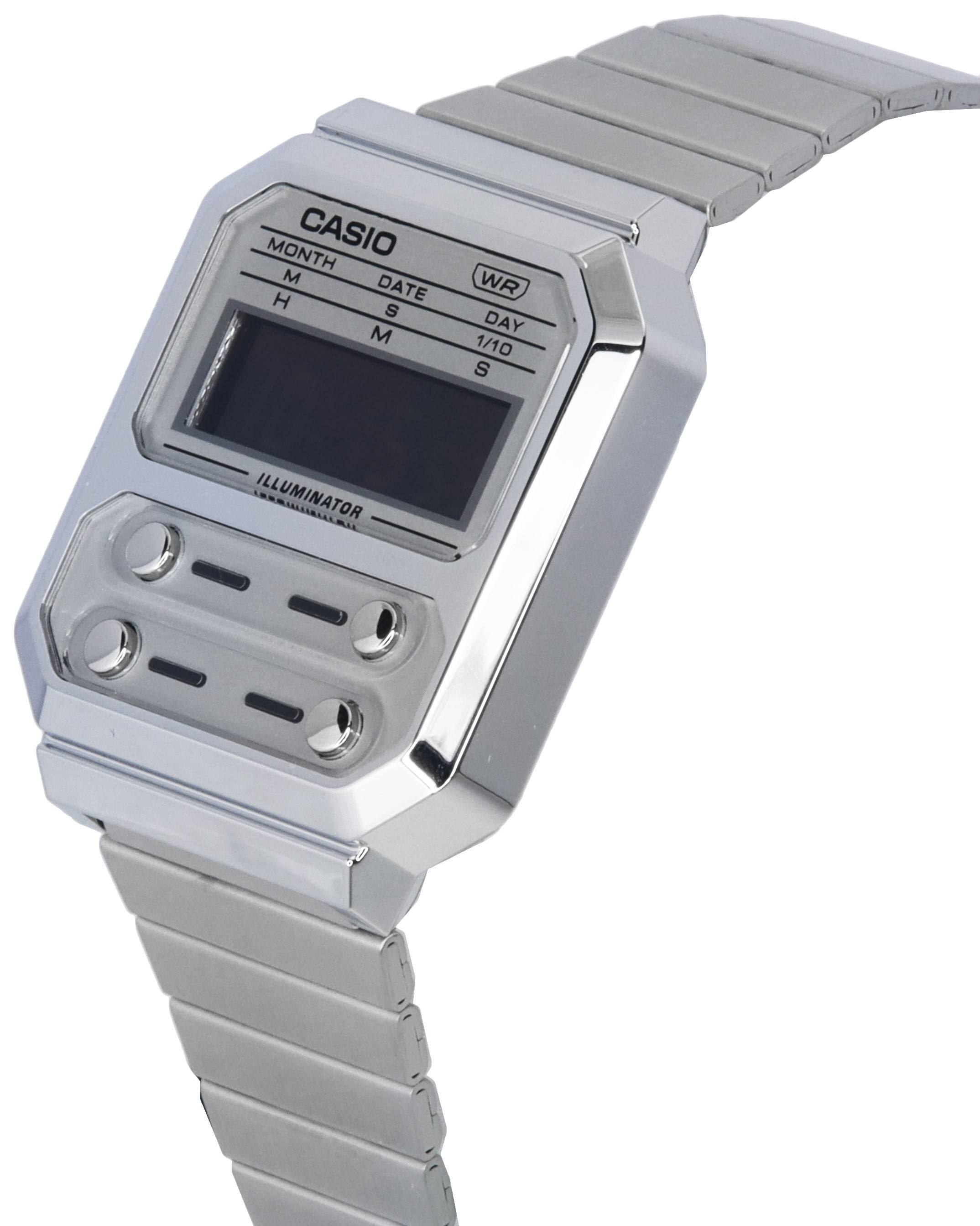 MONTH CASIO M H DATE S M  
WR DAY 1/10 S  
ILLUMINATOR