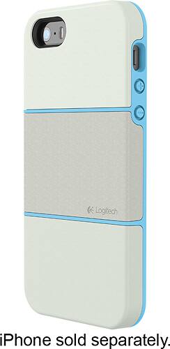 Logitech protection [+] Case for Apple® iPhone® 5 and 5s White/Blue 989 ...