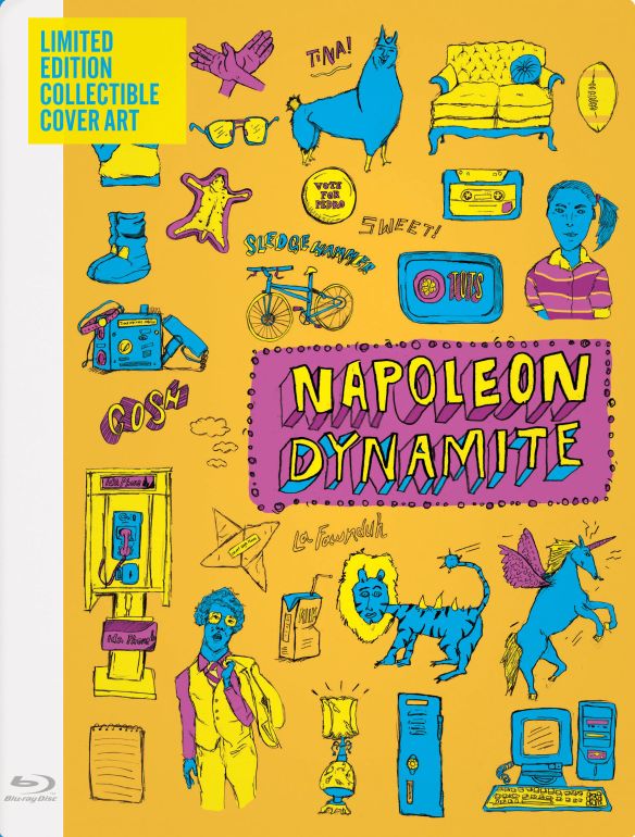  Napoleon Dynamite [Blu-ray] [Collectible Faceplate] [2004]