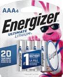 Energizer - Ultimate Lithium AAA Batteries (4-Pack)