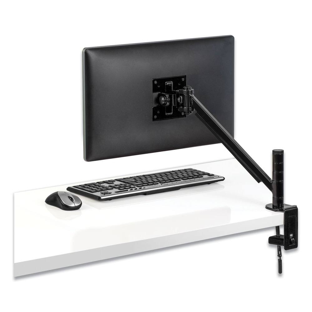 Back. Fellowes - 180 Degree Rotation 45 Degree Tilt 360 Degree Pan Supports 20 lbs. Designer Suites Flat Panel Monitor Arm - Black.
