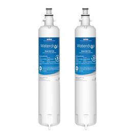 Waterdrop - WD-F19C-2 Refrigerator Water Filter 2-Pack - White