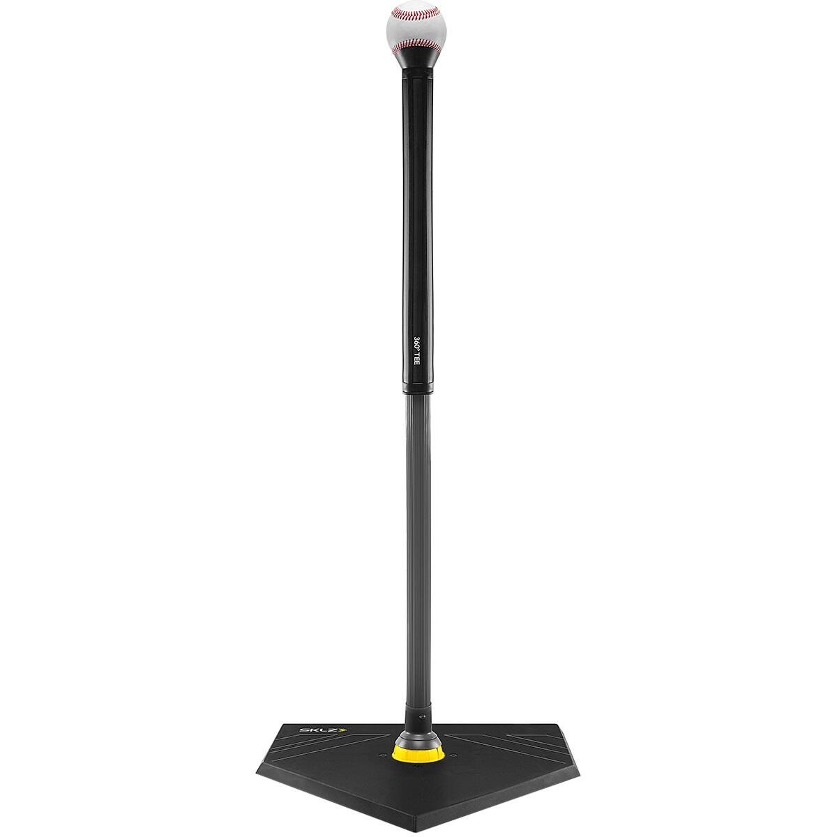 Front. SKLZ - SKLZ 360 Degree V2 All Position Batting Tee - Black.