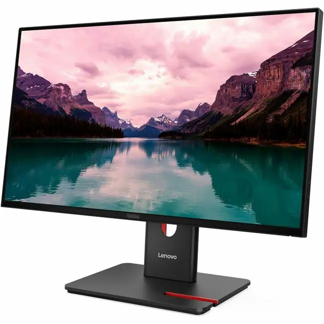 Lenovo - ThinkVision T24-40 24" Class Full HD LED Monitor - 16:9 - Raven 23.8" Viewable - In-plane Switching (IPS) - Black