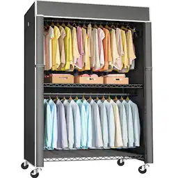Black Rack with Dark Gray Cover