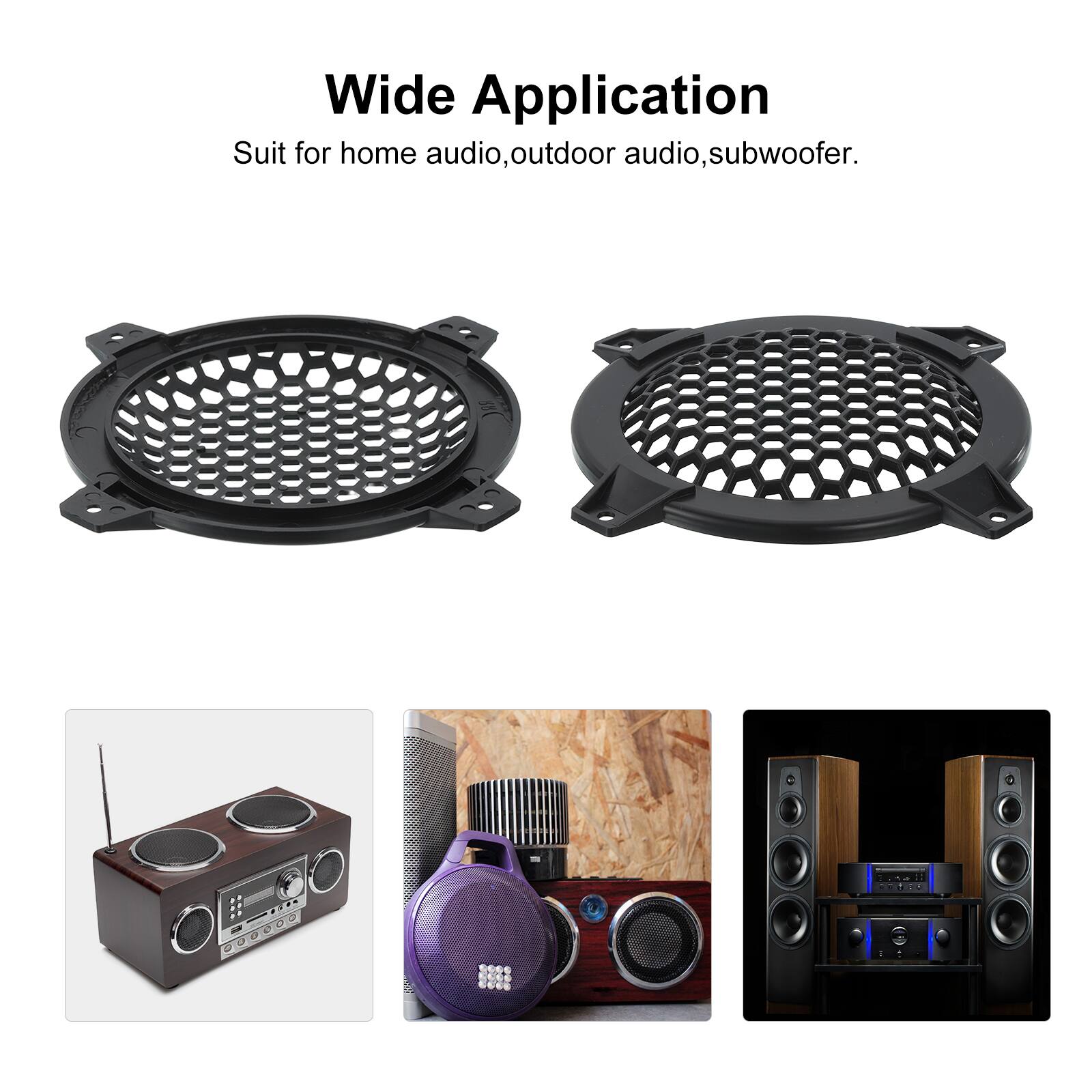 Wide Application  
Suit for home audio, outdoor audio, subwoofer.