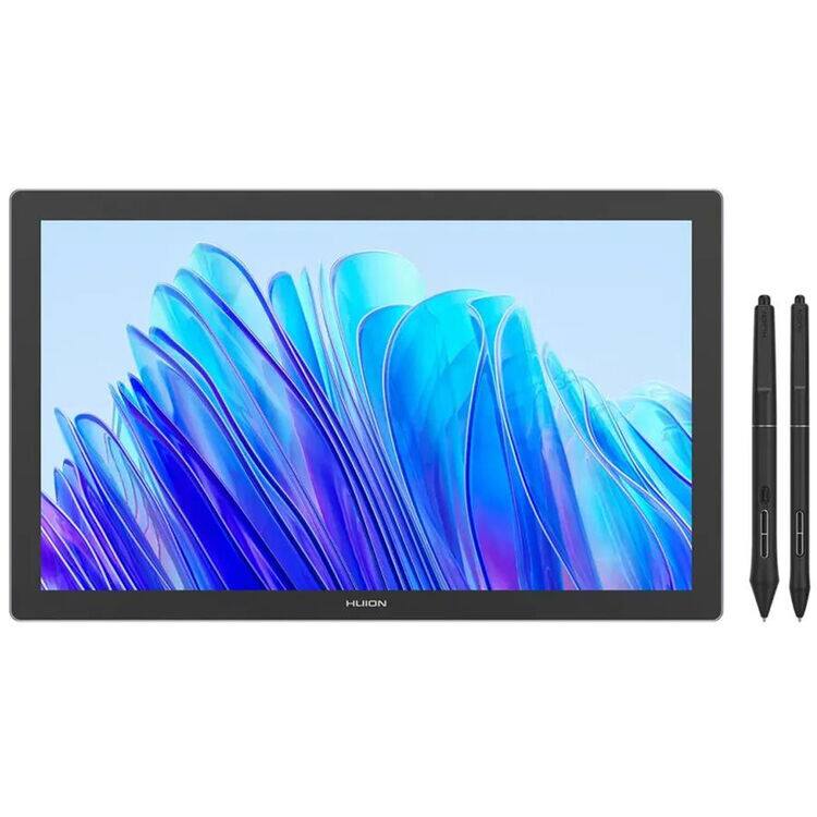 Angle. Huion - Kamvas Pro 19 4K UHD Multi-Touch Pen Display - Dark Grey.