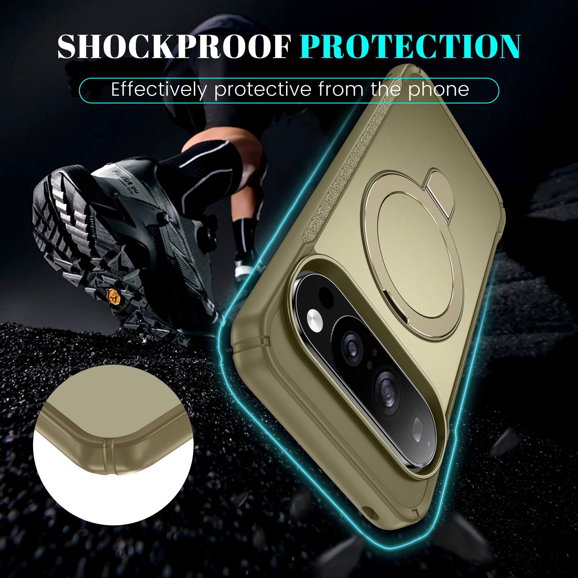 SHOCKPROOF PROTECTION  
Effectively protective from the phone