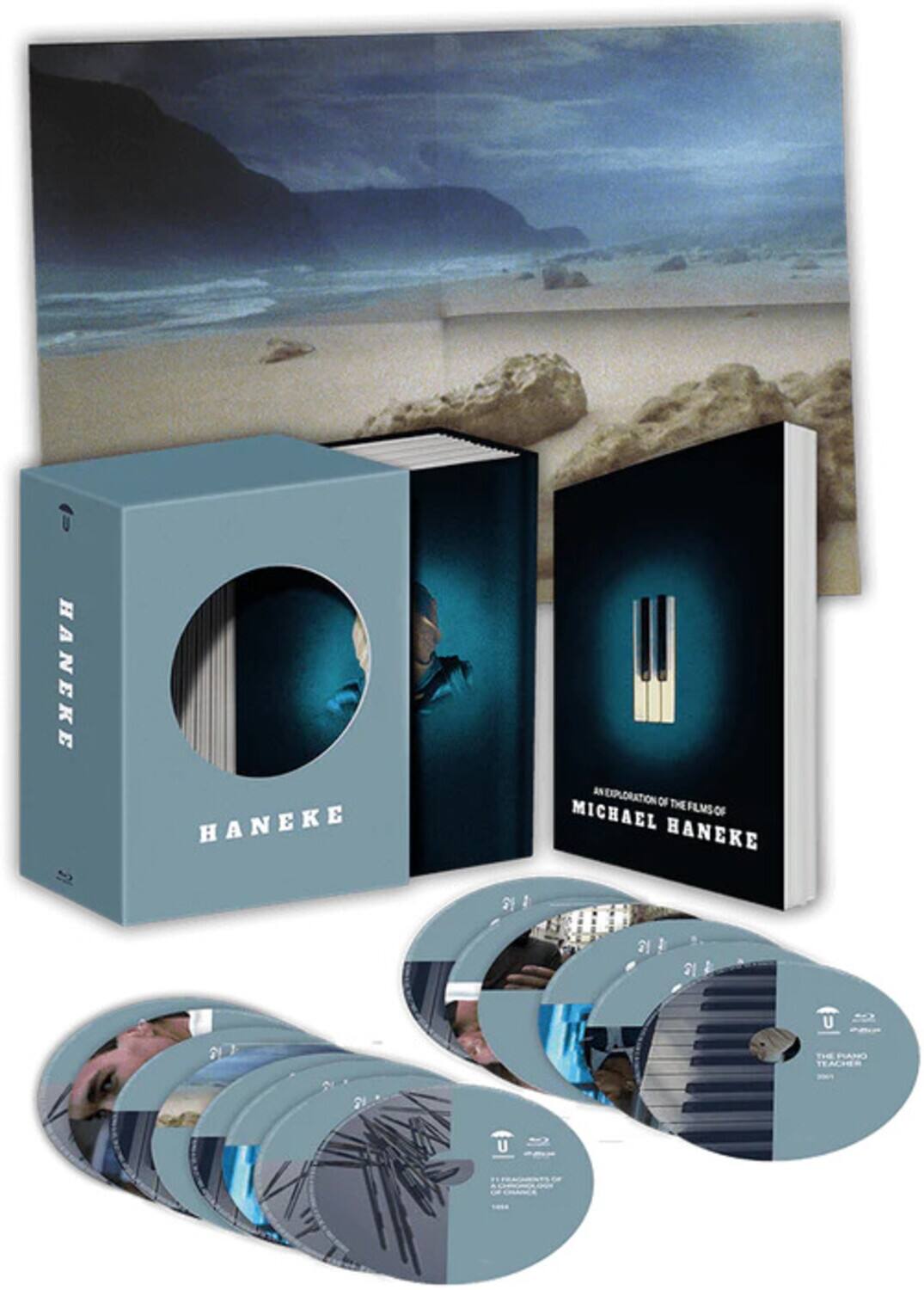 Alt View 1. Michael Haneke Collection - All-Region/1080p Deluxe Boxset includes Hardcover Book & Poster   - BLU-RAY.