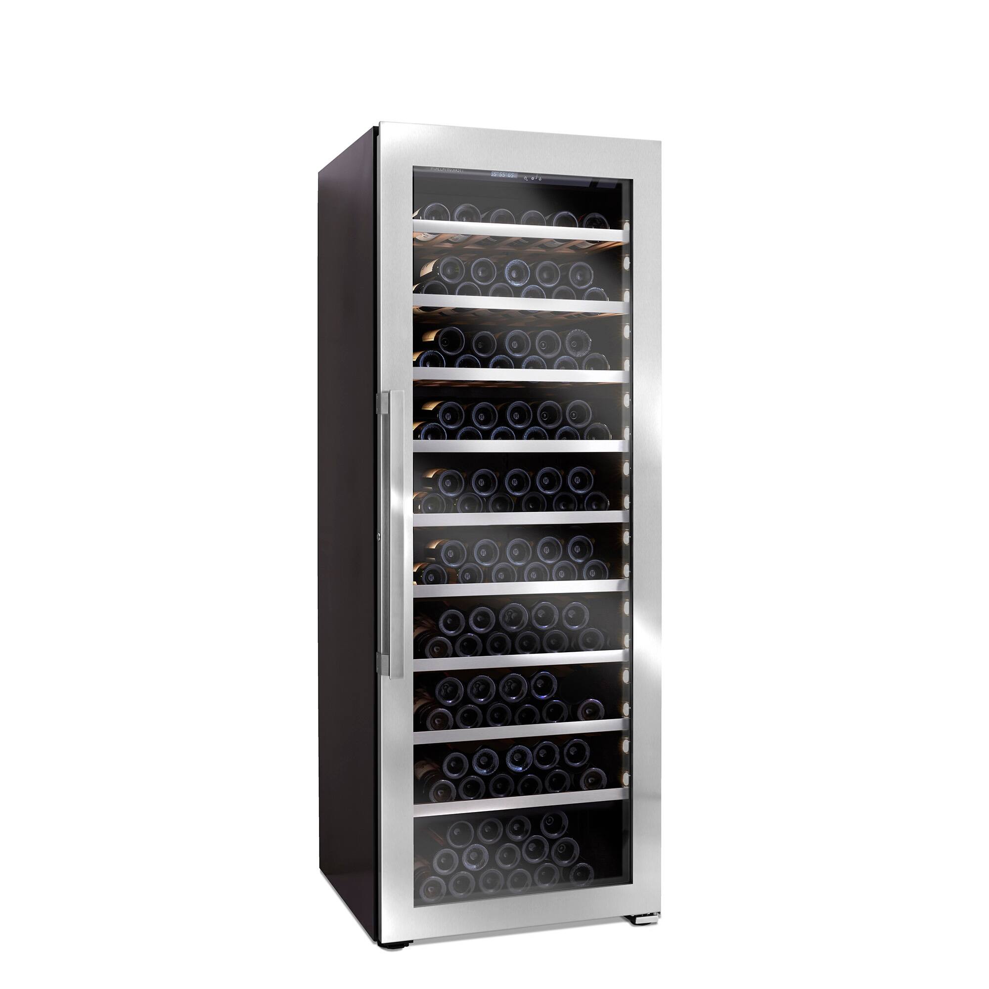 Wine Enthusiast VinoTech 288 Bottle Smart WiFi Wine Cellar Stainless