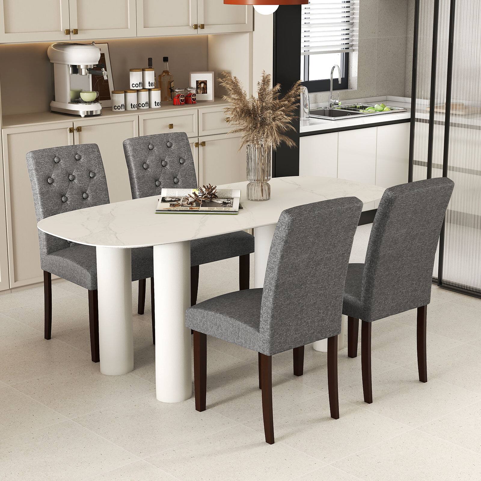 The text on the image reads:

- "coffee"
- "tea"
- "coffee"
- "tea"
- "coffee"
- "tea"