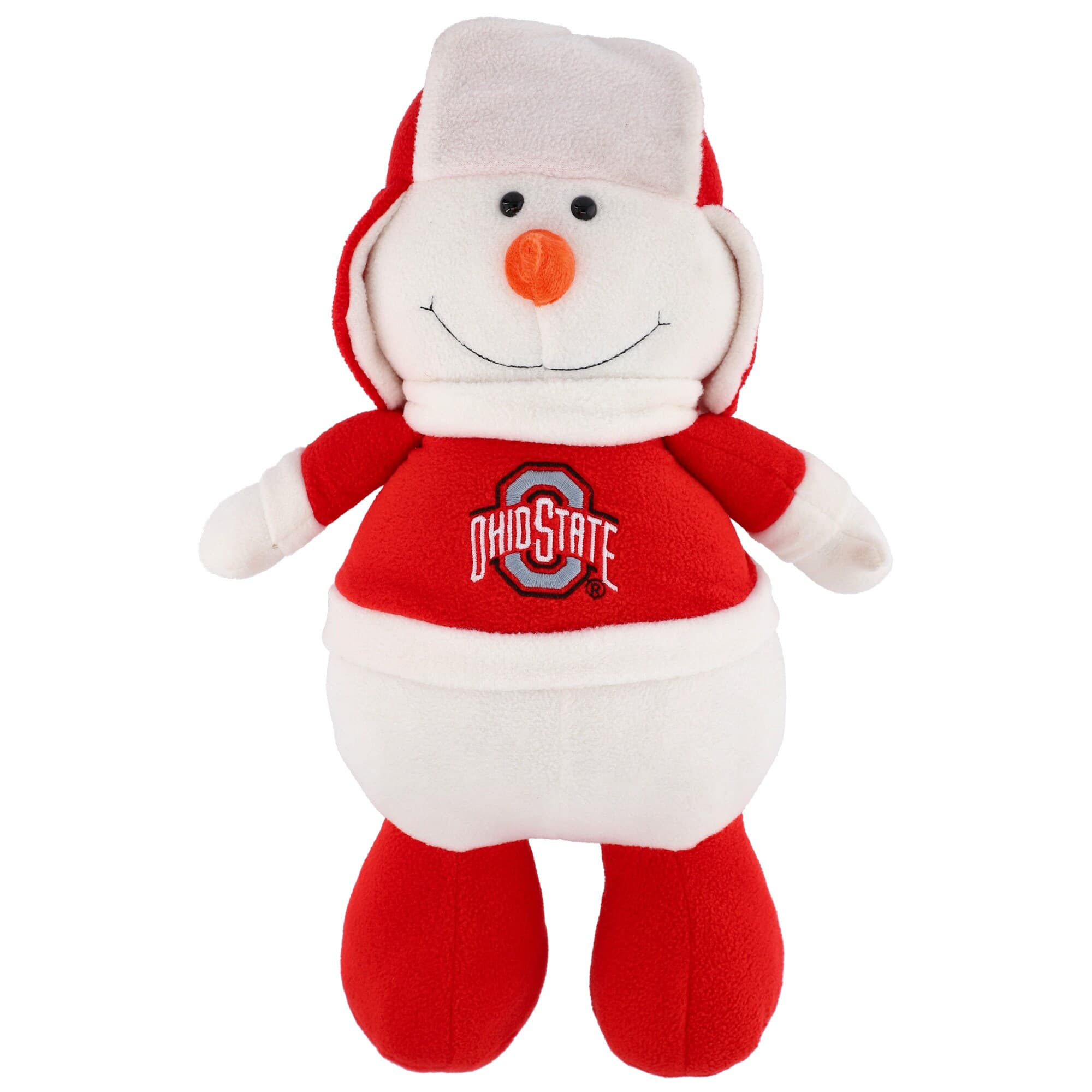 The Memory Company - Ohio State Buckeyes 14.5" Chilly Snowman - Multicolor