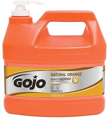 NATURAL ORANGE  
GOJO  
SMOOTH HAND CLEANER  

1 US GAL (3.785 L)