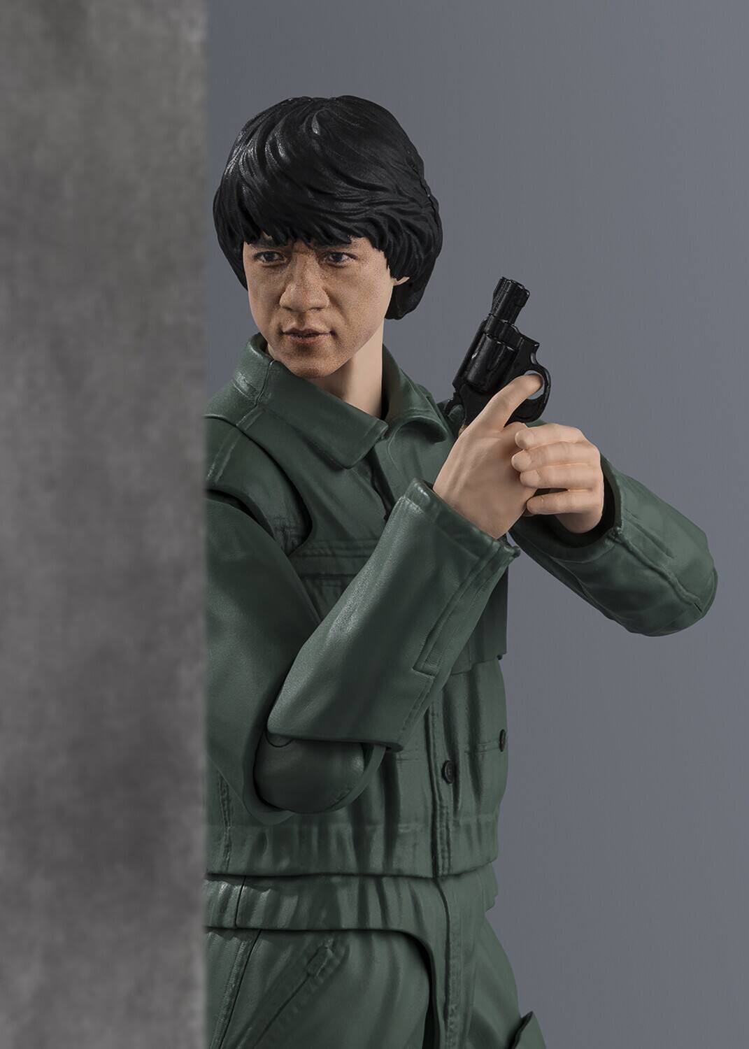Alt View 4. Bandai - Tamashii Nations - Police Story - S.H.Figuarts - Officer Chan Ka Kui Action Figure   - Collectibles - Multicolor.