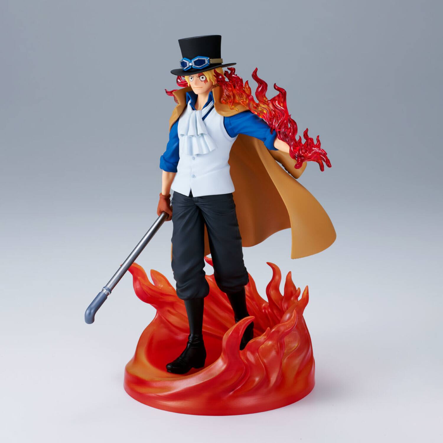 Alt View 1. PopMarket - BanPresto - One Piece - The Shukko Logia - Sabo Special Edition Statue   - Collectibles - Multicolor.