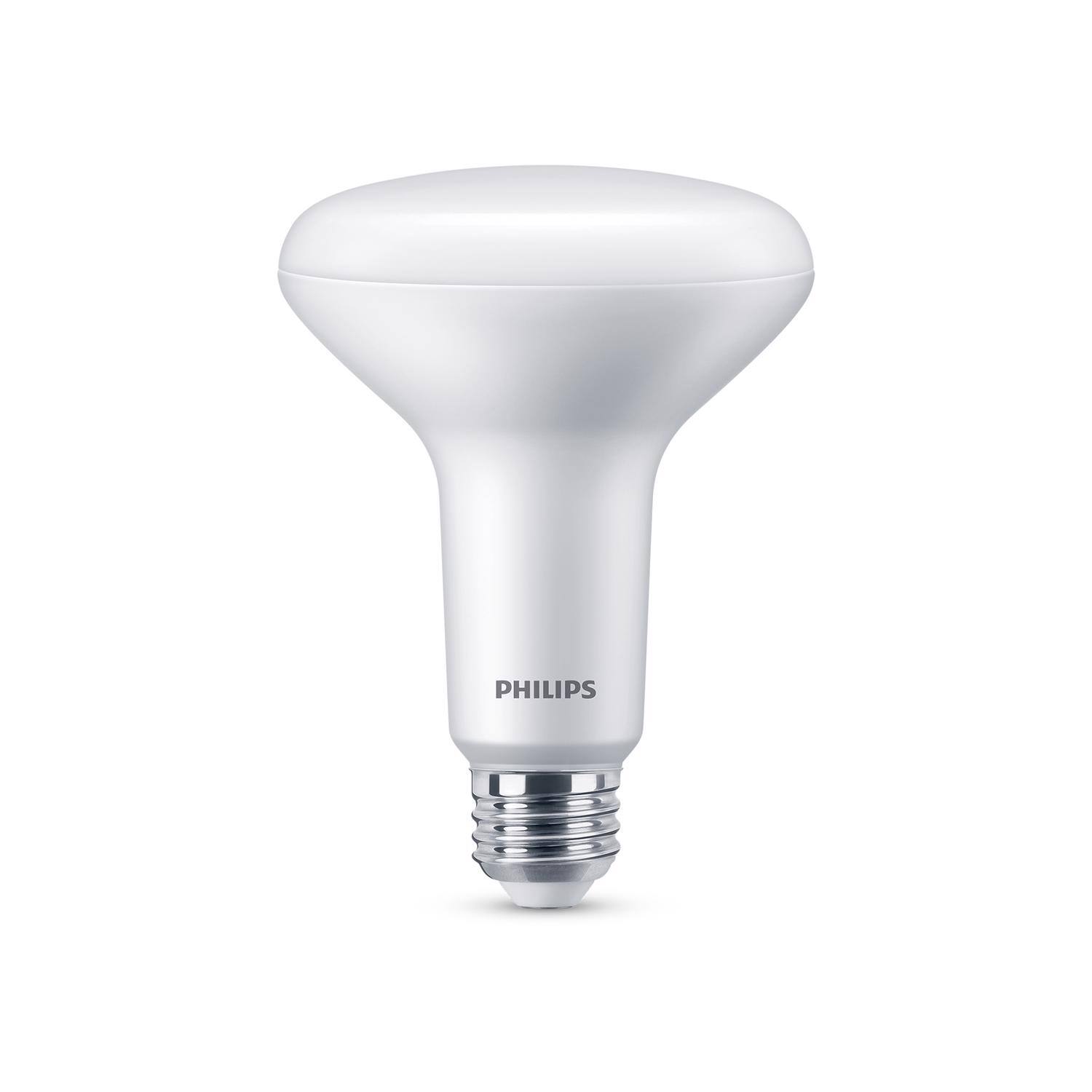 Angle. Philips - Philips BR30 E26 (Medium) LED Bulb Daylight 65 Watt Equivalence 3 pk.