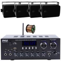 enroc 50 PYLE PyleUSA.com DIGITAL KARAOKE AMPLIFIER WITH BT/USB/SD/FM POWER ON OFF 6808 CH AUTO CH FOLDER/TRACK PDA69BU MASTER.VOL MIC1 SD MIC2 USB MIC VOL MODE DELAY BT - REVERB - BASS - TREBLE PUSH BALANCE MIN MAX HEADPHONE DVD CD AUX BT/FM USB/SD