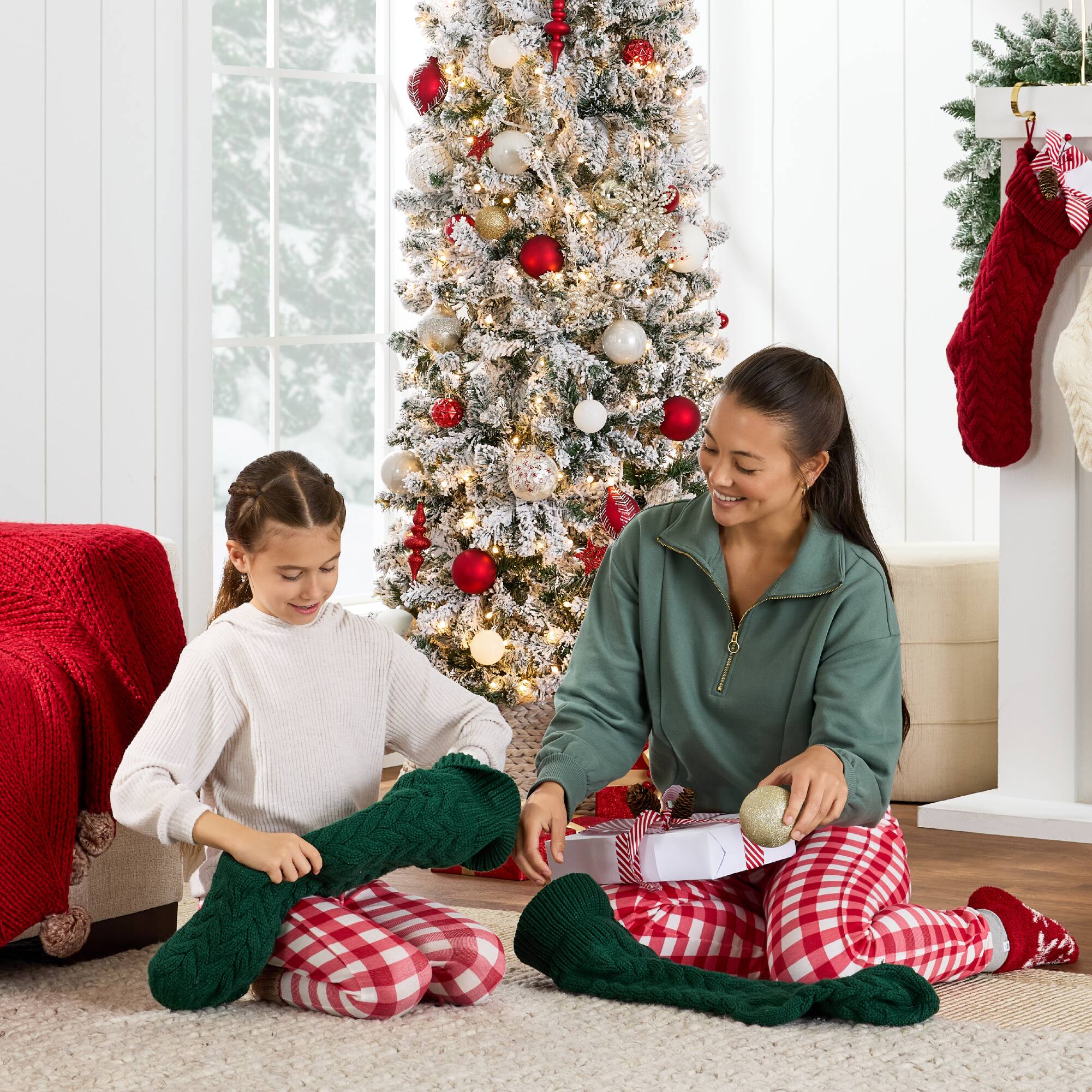 Alt View 3. Best Choice Products - Best Choice Products 12ft Pre-Lit Artificial Snow Flocked Pencil Christmas Tree Holiday Decoration w/ 950 Lights - White Lights.