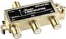 Rocketfish™ - 3-Way Coaxial Splitter - Gold