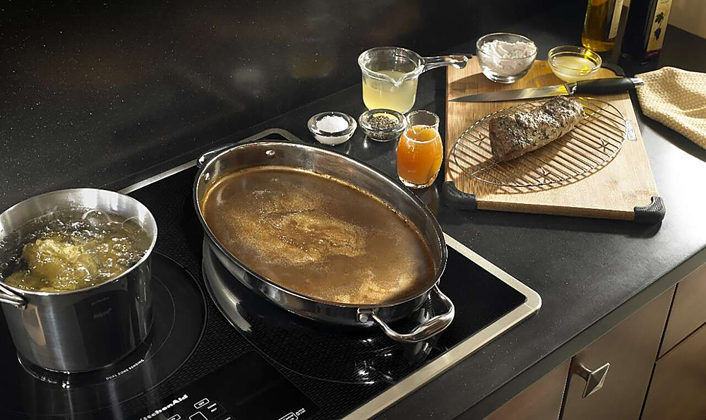 KitchenAid - KICU569XSS - 36-Inch 5-Element Induction Cooktop