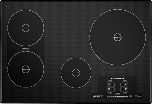 Best Buy: KitchenAid 30 Built-In Electric Induction Cooktop Black
