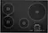 Front. KitchenAid - 30" Built-In Electric Induction Cooktop - Black.