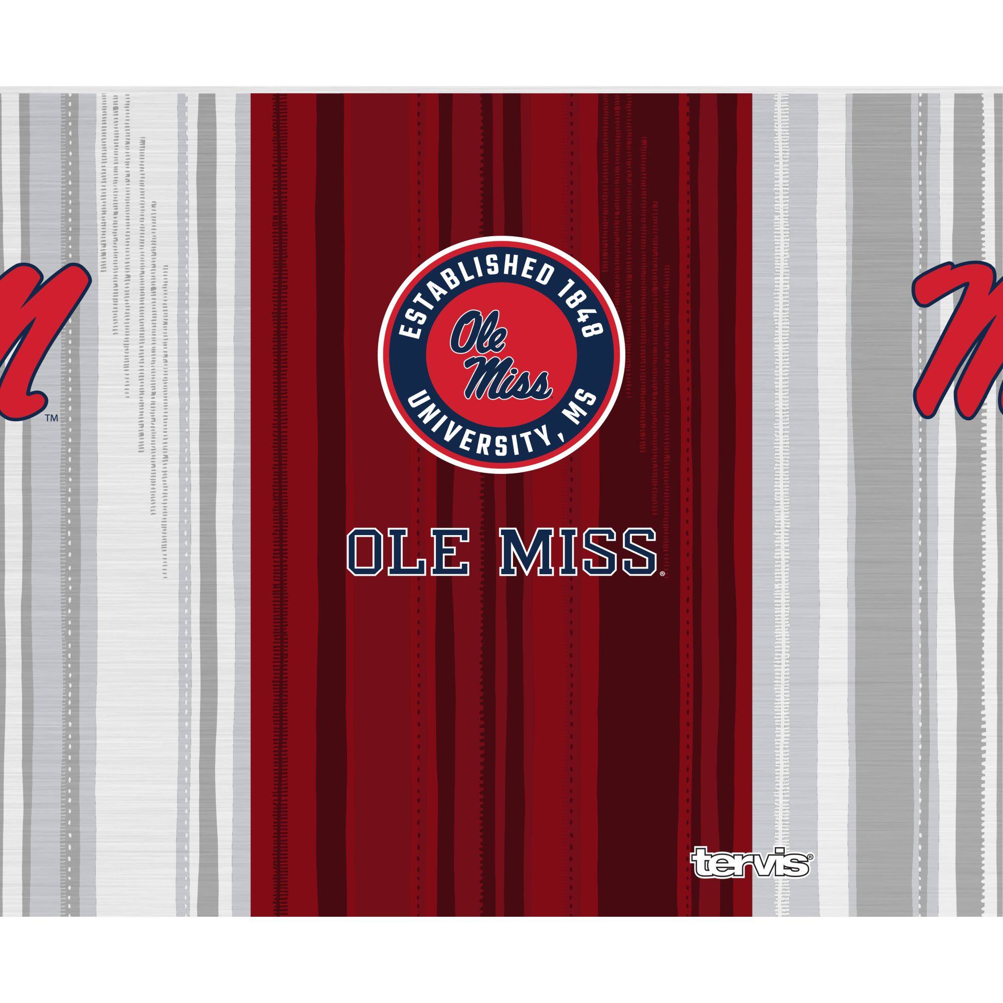 ESTABLISHED 1848  
Ole Miss  
UNIVERSITY, MS  

OLE MISS  

tervis