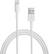 Front. Apple - 3.3' Lightning-to-USB 2.0 Cable - White.