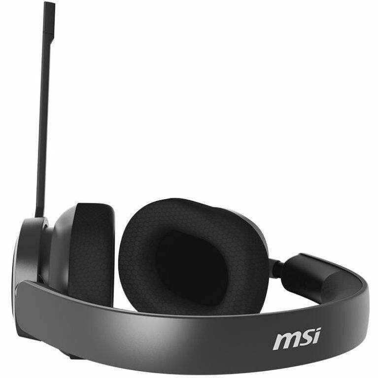Alt View 1. MSI - MSI MAESTRO 300 Gaming Headset - Stereo - USB Type C - Wired - 32 Ohm - 20 Hz to 40 kHz - Over-the-head, Over-the-ear - Unknown.