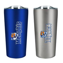 The Fanatic Group - Memphis Tigers 18oz. Soft Touch Tumbler Two-Piece Set - Multicolor