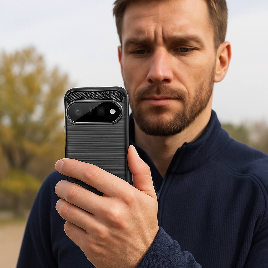 Alt View 5. SaharaCase - Venture Series Anti-Slip Case for for Google Pixel 10 & Pixel 10 Pro - Scoprion Black - Black.
