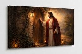 FC Design - Large Canvas 24x36" Frameless Warm Light Door Calling Décor Art Painting Home Wall Décor - MultiColor
