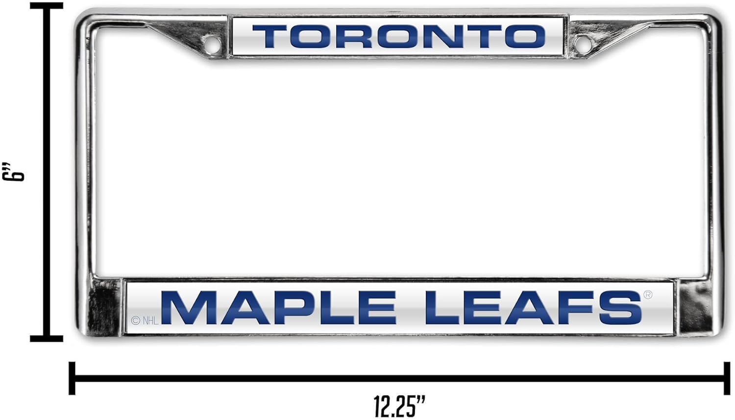 TORONTO  
MAPLE LEAFS  
NHL  

12.25"
