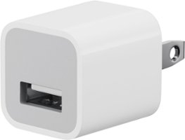 Apple - USB Power Adapter - White - Front_Zoom