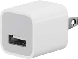 Apple - USB Power Adapter - White - Front_Standard