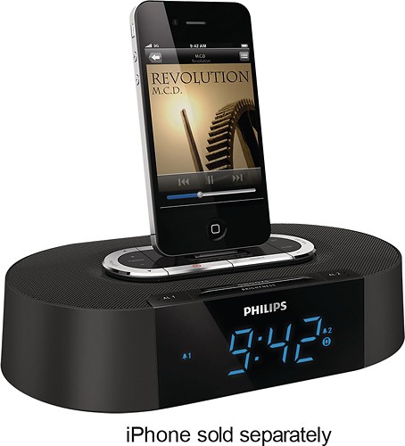 Philips NEW Dual Voltage Alarm Clock Radio for Worldwide Use 110/220v 220 Volt 