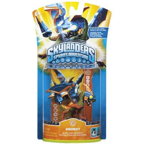 Front Standard. Skylanders: Spyro's Adventure Character Pack (Drobot) - PlayStation 3.