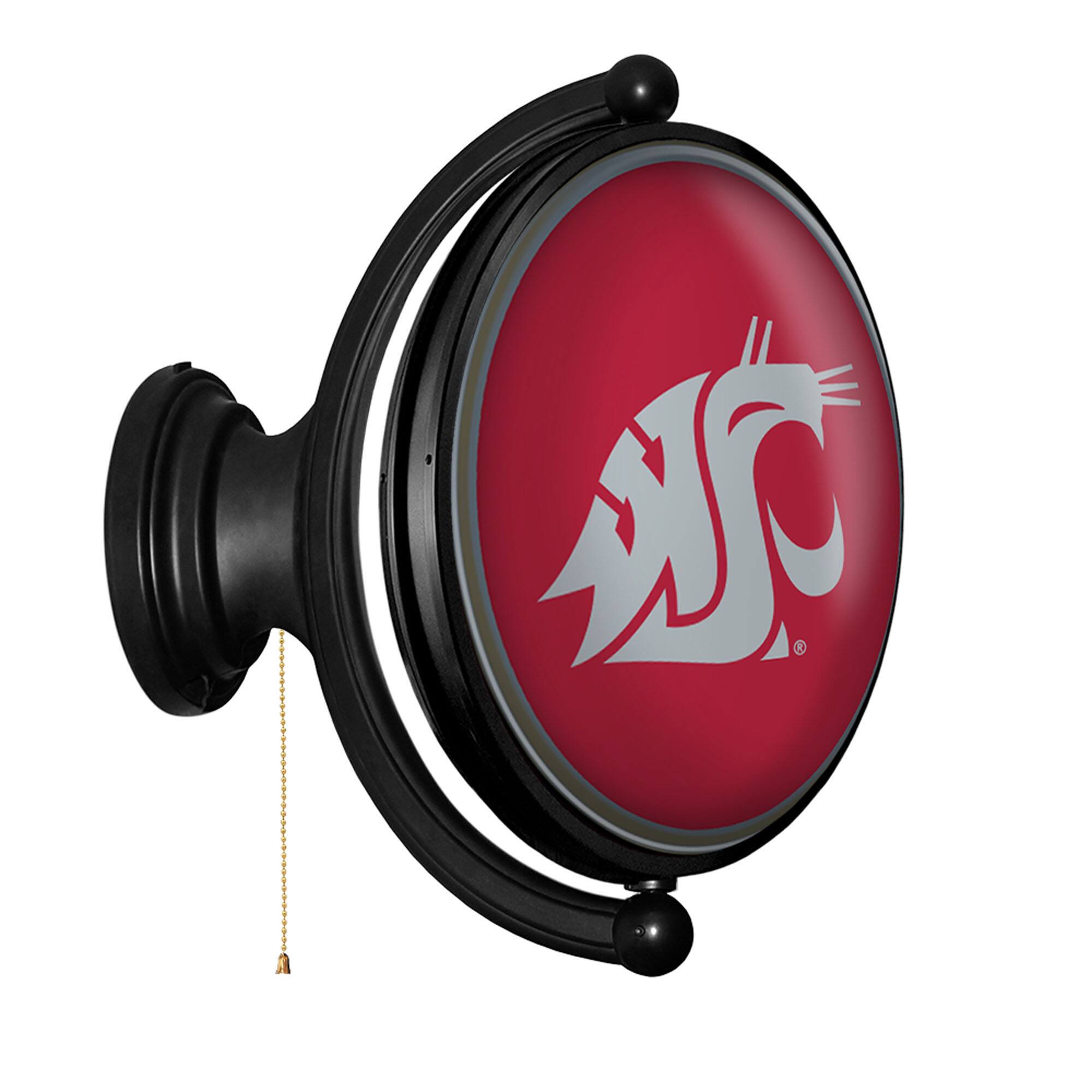 Alt View 1. The Fan-Brand - Washington State Cougars 21'' x 23'' Rotating Lighted Wall Sign - Multicolor.