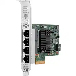 HP - HPE Broadcom BCM5719 Ethernet 1Gb 4-port Base-T Adapter for HPE - PCI Express 2.0 - 1 Gbit/s Data Transfer Rate - 4 - Black