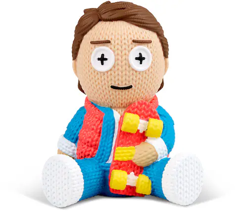 Front. Handmade by Robots - Handmade by Robots - Back to the Future - Marty McFly with Skateboard #148 (Limited Edition - COLLECTIBLES - Multicolor.