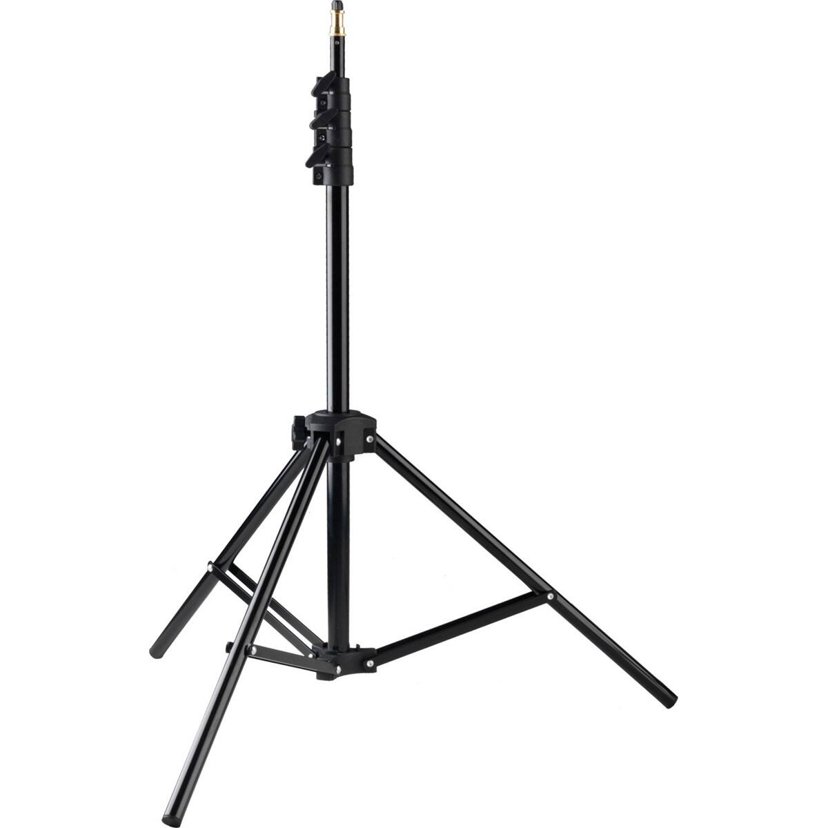 Front. Westcott - Westcott Photo Basics 6.5' Free-Sliding Black Light Stand.